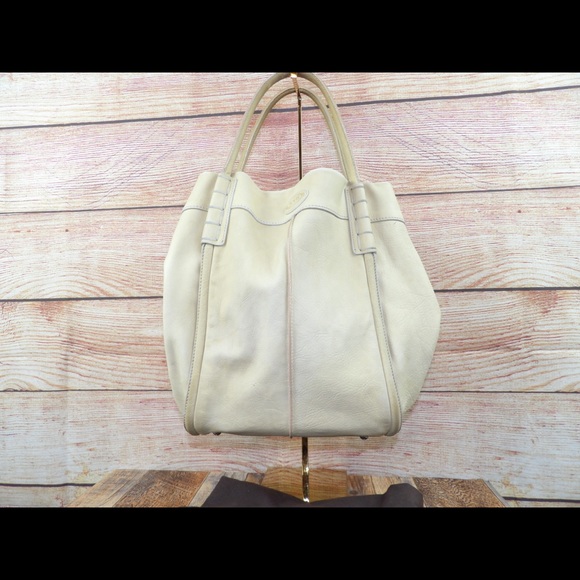 TOD’S Shade Shopper Light Tan Leather - Picture 5 of 8